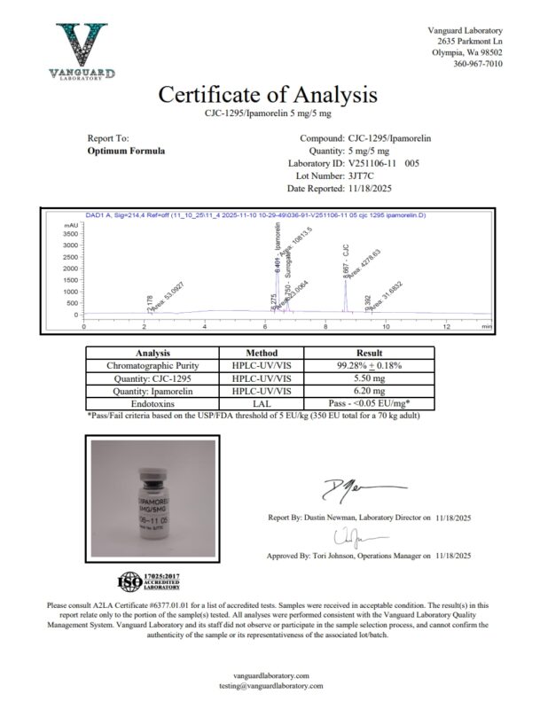 CJC-1295Ipamorelin 5 mg5 mg